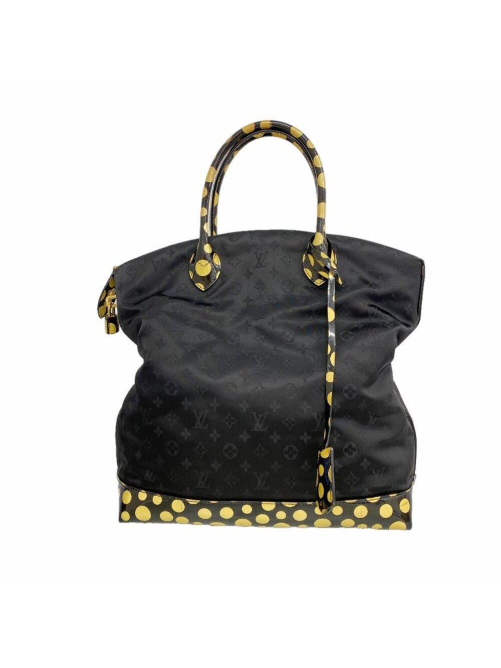 Louis Vuitton Tote Bag Monogram Dot Infinity Lockit MM Noir